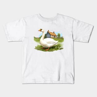 White Goose Kids T-Shirt